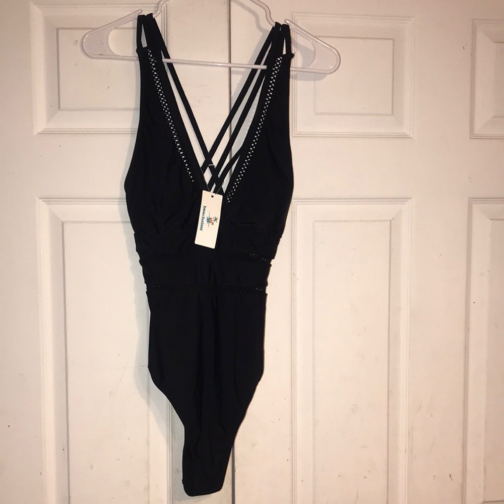 NWT Women’s Strappy One-Piece Swimsuit